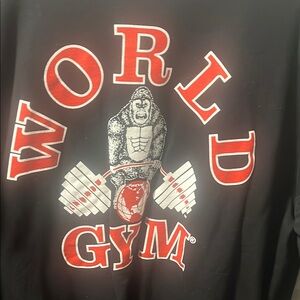 World Gym Black Sweatshirt